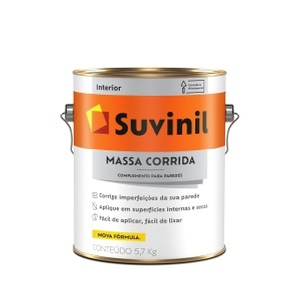 MASSA CORRIDA USO INTERNO GALÃO 5,7KG